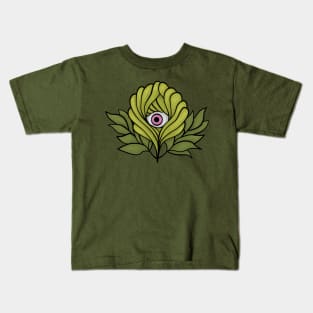 Spooky Plant With Weird Eye Kids T-Shirt